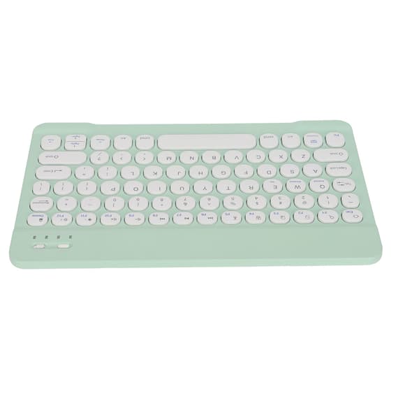 Trådløst tastatur Stabil forbindelse Mobiltelefon Tablet Laptop Tilbehør til IOS til Android til WindowsGrøn