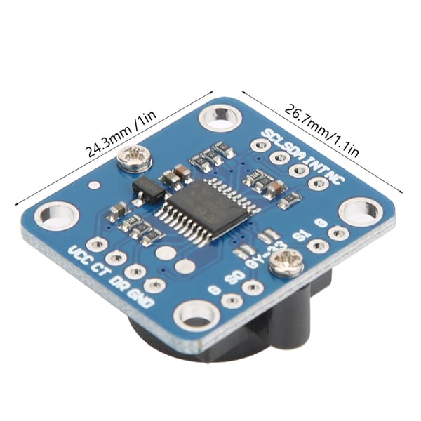TCS34725 Farvesensormodul, justerbar LED, I2C-interface til Arduino DIY