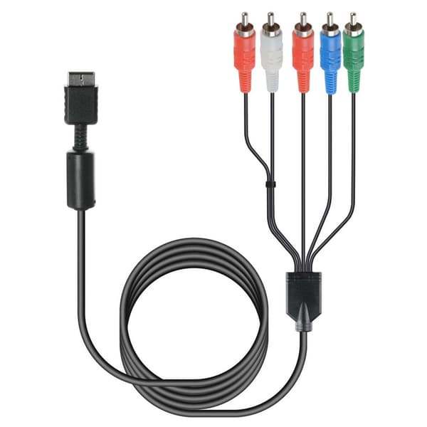 AV-komponentkabel Universal signalinterferensresistent AV-kabel til PS2 til PS3-tilbehør