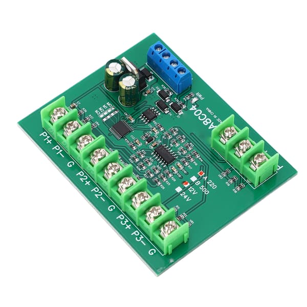 4-kanals PT100 RTD RS485 Temp Transmitter Modul Modstand Datalogger A220 -40-220℃ 12V DC