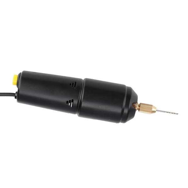 Bärbar Mini Elektrisk Borr Handhållen Mikro USB Borrsats 3 Bits DC 5V