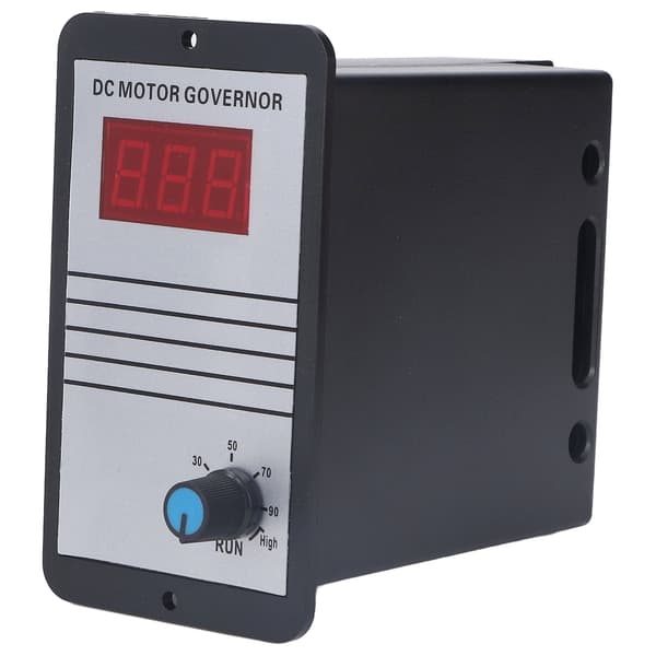 DC Motor Hastighedsregulator Digital Display ABS Hus 10-36V Justerbar PWM Regulator