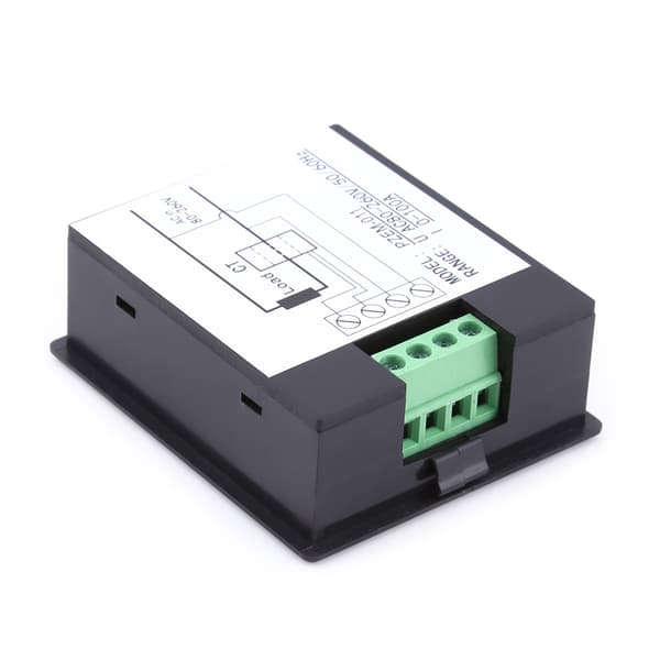 80-260V AC 100A Digital Övervakningsmultimeter Amperemeter Voltmeter Effekt Energitestare Med CT