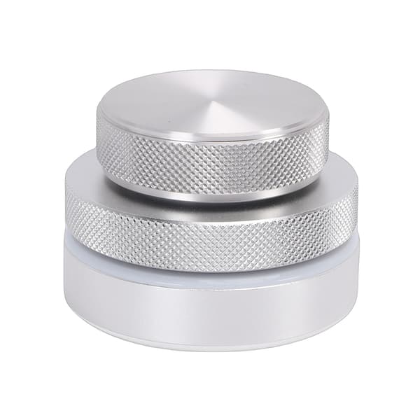 RGB-baggrundsbelyst knap- og drejeknap-controller, Bluetooth/USB-sidevender til DAW, multimedia, sølv