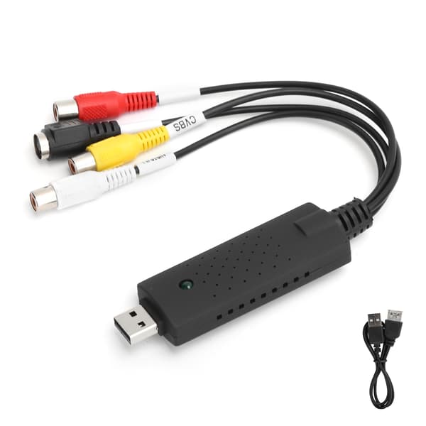 Videokort Sort Bærbar USB 2.0 til Windows XP/Vista/7/8/10/Linux Konverter