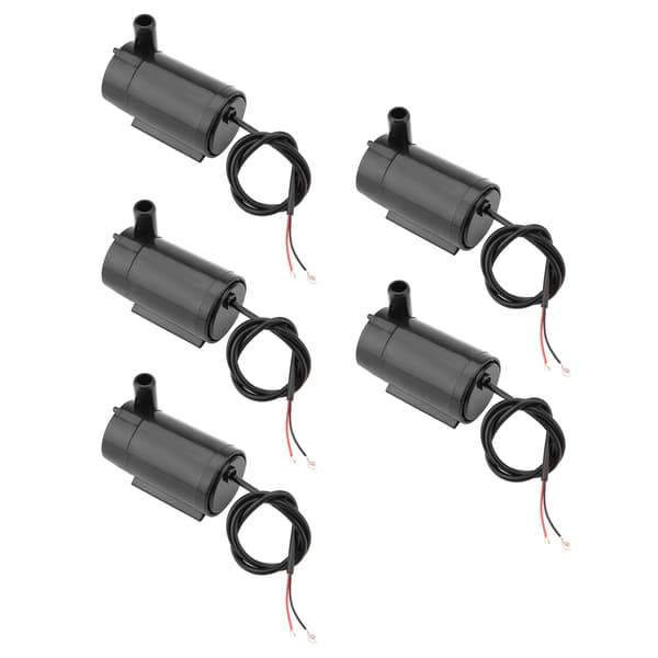5 st/set DC 3V -5V Mini vattenpump dränkbar för akvarium fontän akvarium