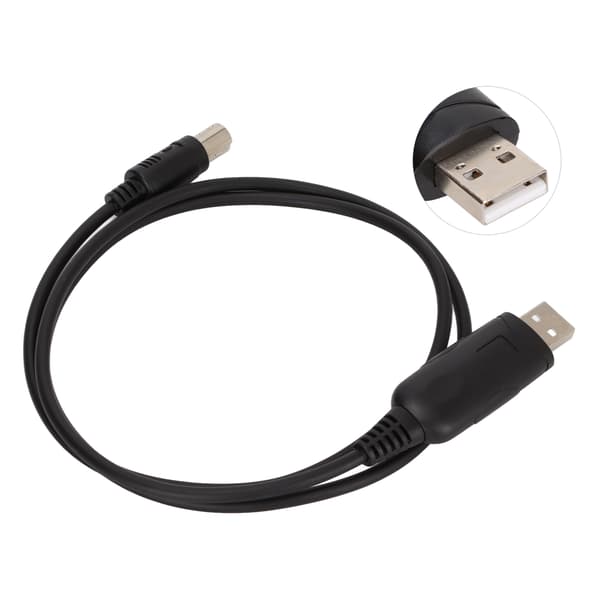 Skrivefrekvenskabel 8-bens Mini DIN-stik Stabilt USB-programmeringskabel til FT‑100D FT‑817 FT‑857 FT‑897 CT‑62