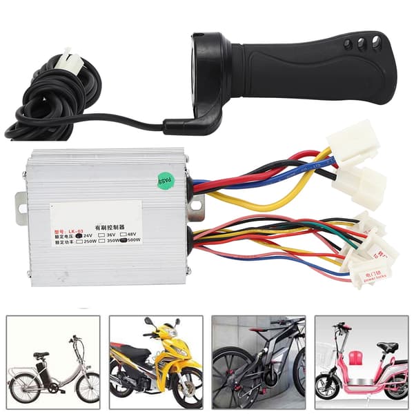 24V 500W Elcykel Børstet Controller Forlængerkabel Styr Elcykel Tilbehør
