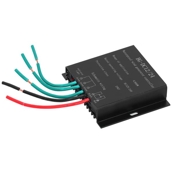 12V/24V 800W Vindladeregulator FO8 til Turbingenerator, Sort