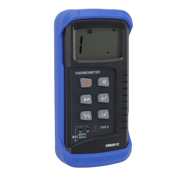 LCD Digital Termoelementtermometer Testare för Flytande Gas Fast, 4-Sond Kompatibel