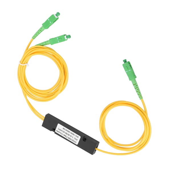 SC APC 1X2 PLC Singlemode Fiberoptisk Splitter SC/UPC PCL Splitter