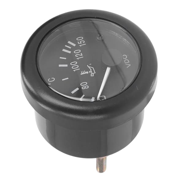 Olietempmåler Kølevæsketermometer 52mm ABS 50-150°C Bilmotor 12V