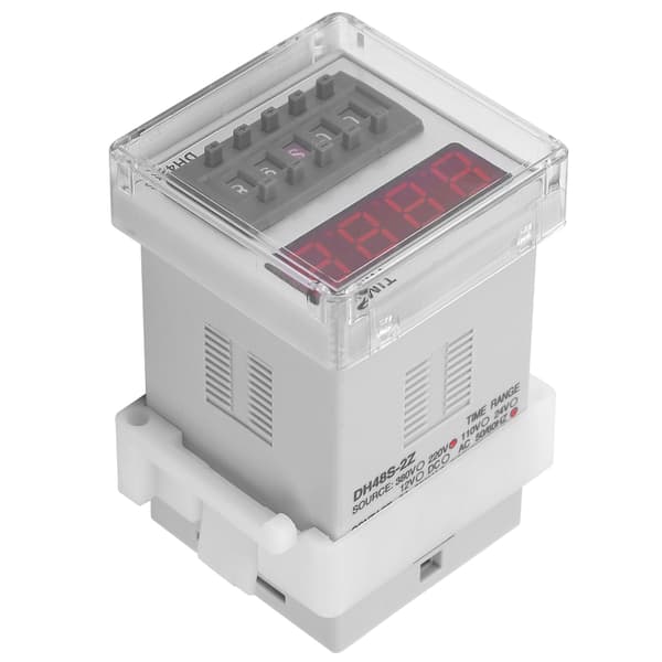 DH48S-2Z 220V 8-bens LED digitalt timerrelæ tidsforsinkelseskontakt