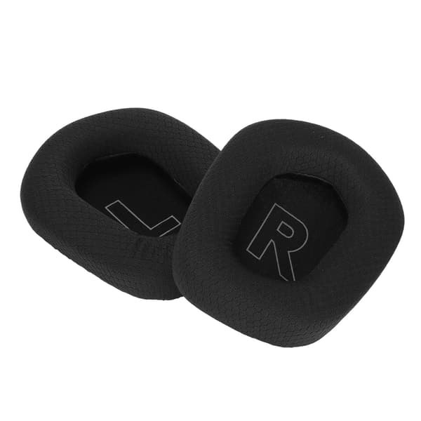 Ørepuder Professionel Lydisolering Headset Ørepude Erstatning med Blødt Åndbart Mesh til G733 Headset Sort