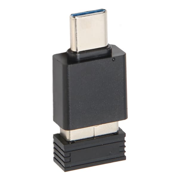 Mini Mouse Jiggler, uopdagelig, automatisk, driverfri musebevæger, USB-portbevæger, vrikker til computer, sort