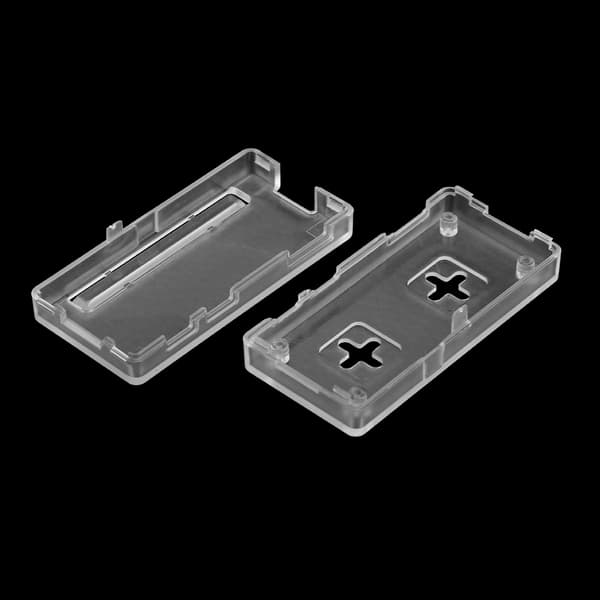 ABS-plastkapsling skyddsfodral skal för Raspberry Pi Zero W / 1.3 (transparent)
