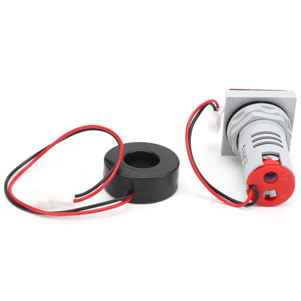 AD16-22FVA 2-i-1 Rød Digital Voltmeter Amperemeter Måler, Spændingsstrømtester, 22mm Panelindikator