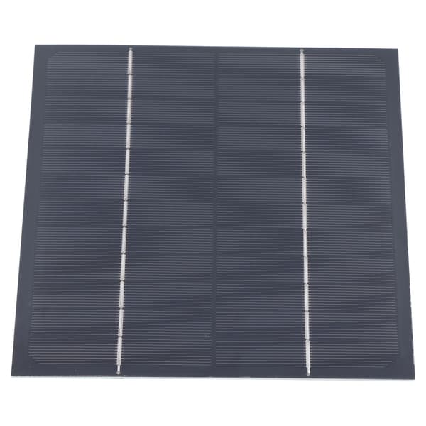 Vandtæt solpanel 6W 12V DIY solpanel til solcellelegetøj/lys/displays videnskabelige projekter