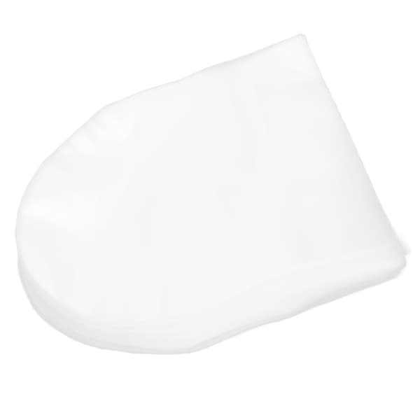 100 st CD/DVD innerfodral Transparent plasthylsa för 5-tums CD och DVD minilagring