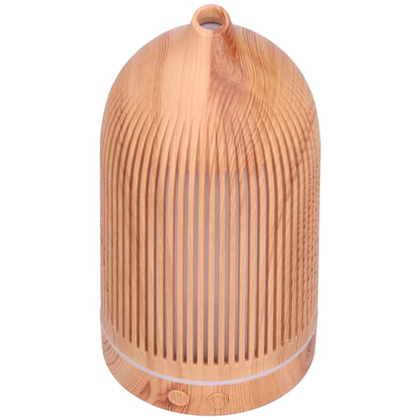 200 ml Mini Aroma Diffuser med Trækorn og Natlys USB-drevet Hul Befugter 5V