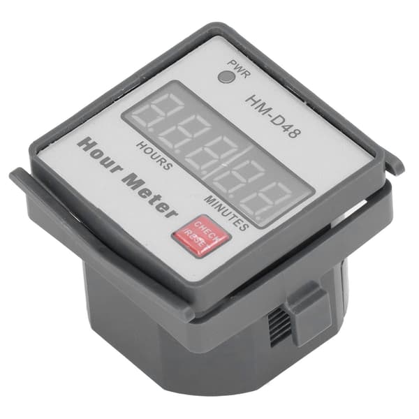 Timetæller Digital Display Timer ABS Måler 0‑999,99 Timer Tidsværktøj AC 220‑240V