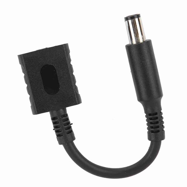DC strømadapterstik 4,5 x 3 mm hun til 7,4 x 5,0 mm han, passer til Hp
