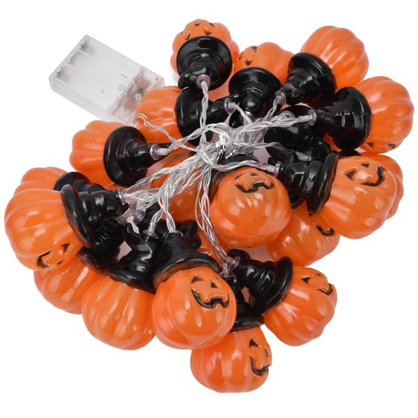 20LED Græskar Fe Lys 3m Dual-Mode Lyskæde til Halloween Fest Hjem Indretning