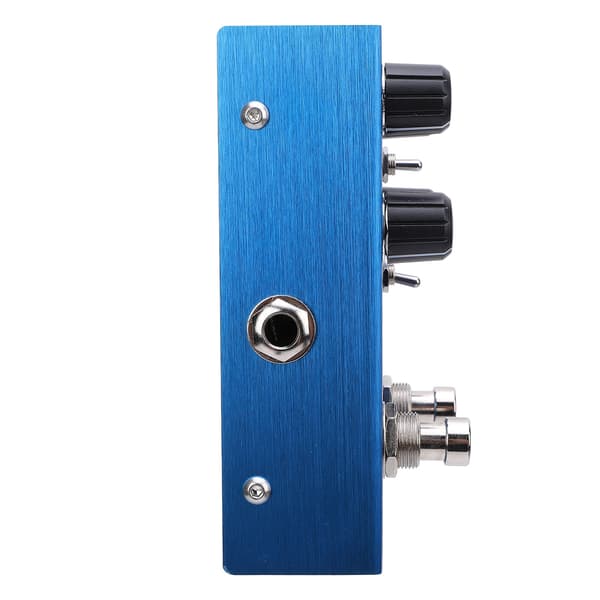 Overdrive Dual Channel Pedal Drive Boost Knob Effektpedal til Elguitar Bas DC 9V Input