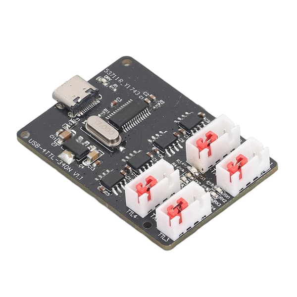 USB til TTL seriel adaptermodul 4-vejs Type-C med LED-lys til programmering
