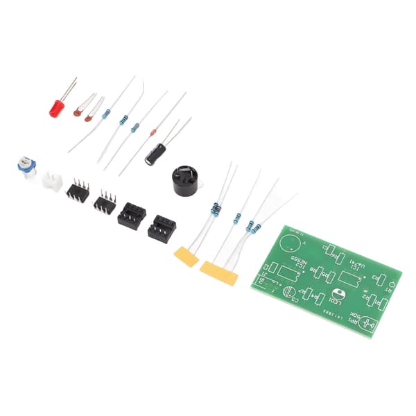 Temperatursummerkit PCB-kort Termistor Temp Larmmodul DIY Praktiska Träningsdelar