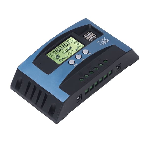 MPPT Solar Charge Controller 80A, 12V/24V Auto, LCD Real-Time Display PV Regulator