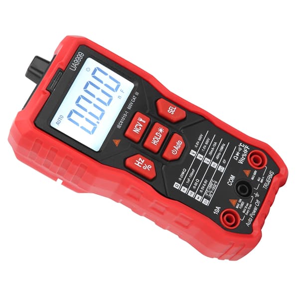 UA9999 Digital Multimeter Noggrann AC/DC Voltmeter Kapacitans Resistans Ohm Testare