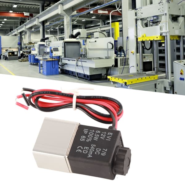 2V025-06 2/2-vejs magnetventil NC/NO stabil elektrisk luftventil