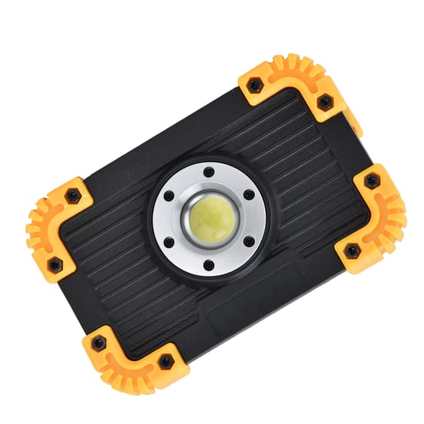 LED Nødprojektør Mini COB Arbejdslys Bærbar Rund USB Opladning Campinglys til Udendørs