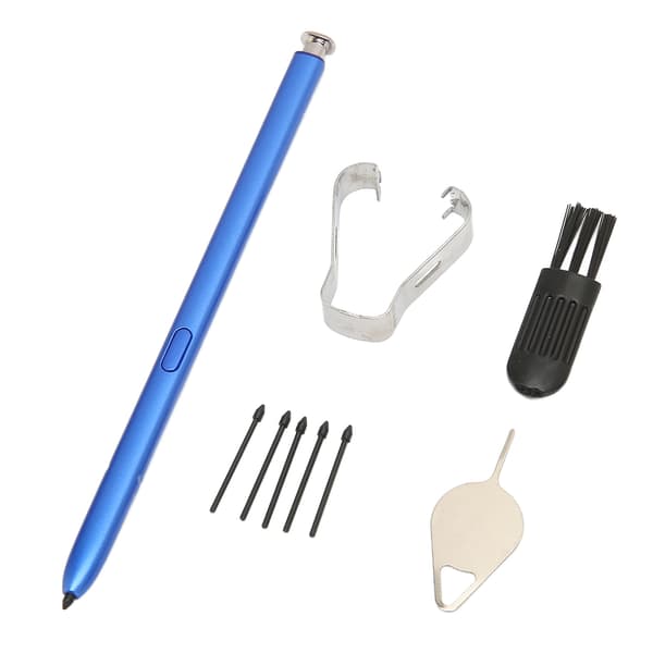 Stylus Pen Erstatning Touch Pen med Spidser Pincet til Samsung Galaxy Note 10 Lite Blå