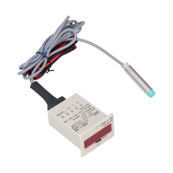 Digital Elektronisk Tæller Metal Kontaktsensor Panel Nulstil JDM11-6H DC12-24V