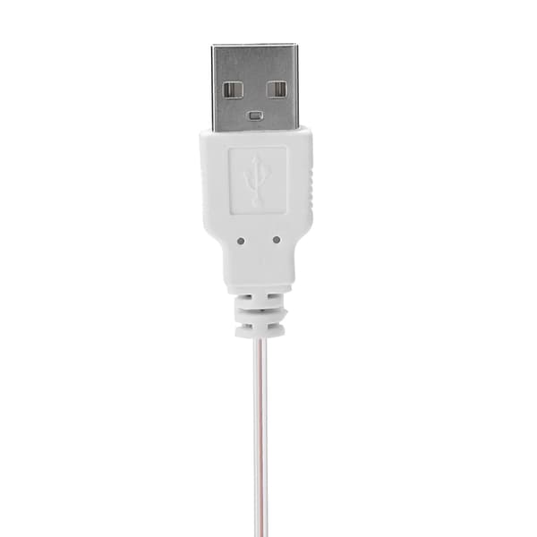 12 cm USB LED Gennemsigtig Farverig Lys Køleventilator PC Computer CPU Køleventilator