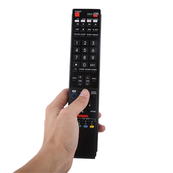 Ny bærbar universel erstatningsfjernbetjening GB118WJSA controller til Sharp LCD LED TV
