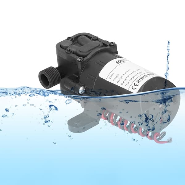1/2\" DC24V Membranvattenpump 36W Självsugande, 1.2 GPM