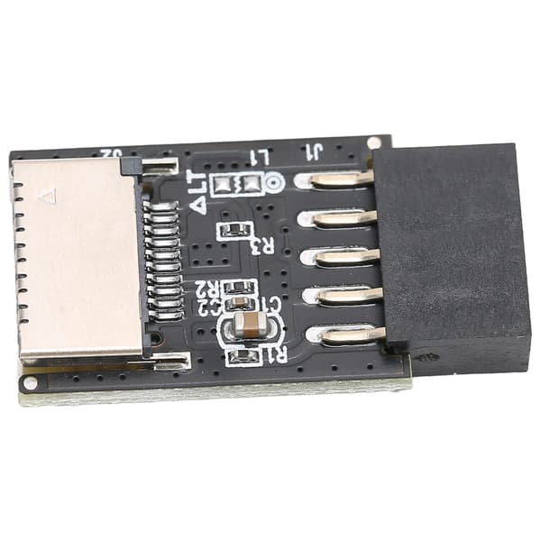 USB2.0 till Typ E USB2.0 9PIN till Typ C Front Typ E 20 Pin Hållbar Metall Plast USB2.0 Hona till Typ E