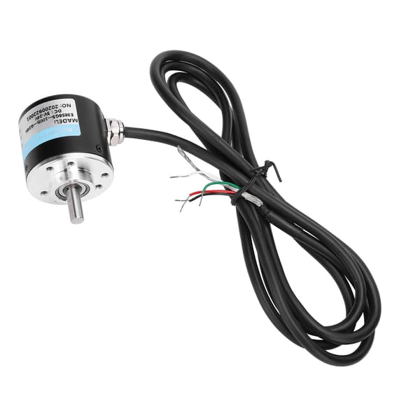 Encoder AB 2-faset inkrementel 5-24V DC solid aksel-encoder til kontorautomationsteknik 100B