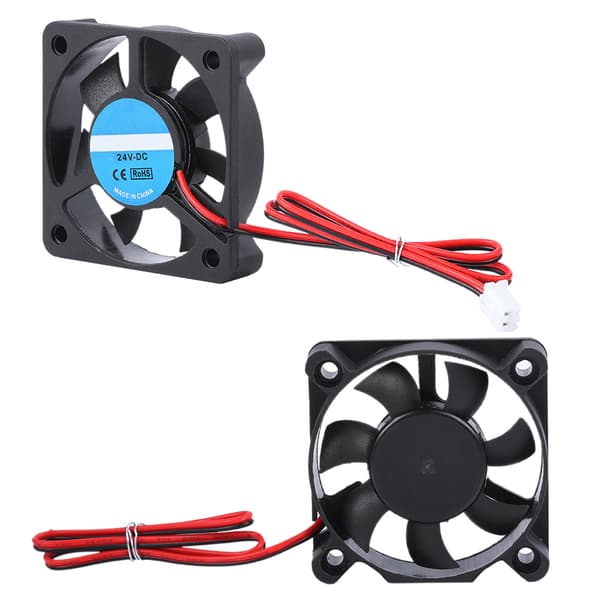 3D-printer tilbehørsdel DIY 5010 køleventilator 2Pin 24V 4000-6500 RPM 8-14CFM
