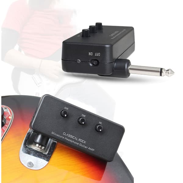 Flatsons Mini Elgitarrhögtalare Campus Style Övningsliten Högtalarbox F1R