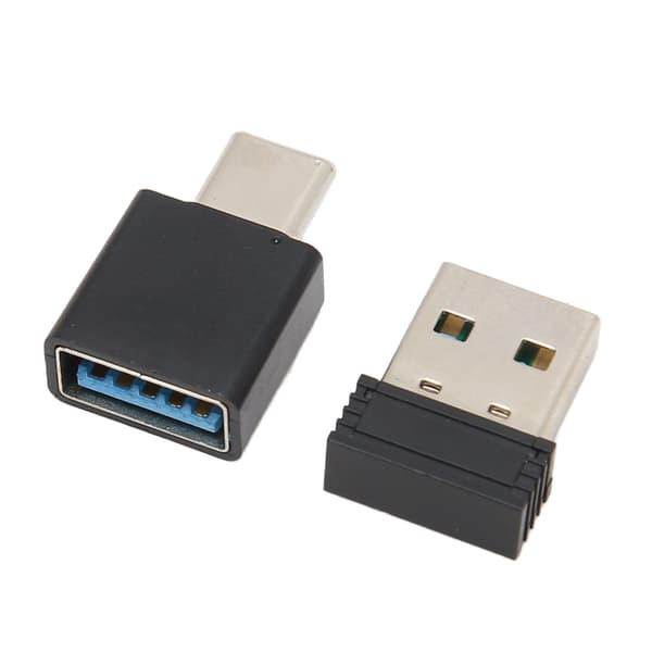 Mini Mouse Jiggler, uopdagelig, automatisk, driverfri musebevæger, USB-portbevæger, vrikker til computer, sort