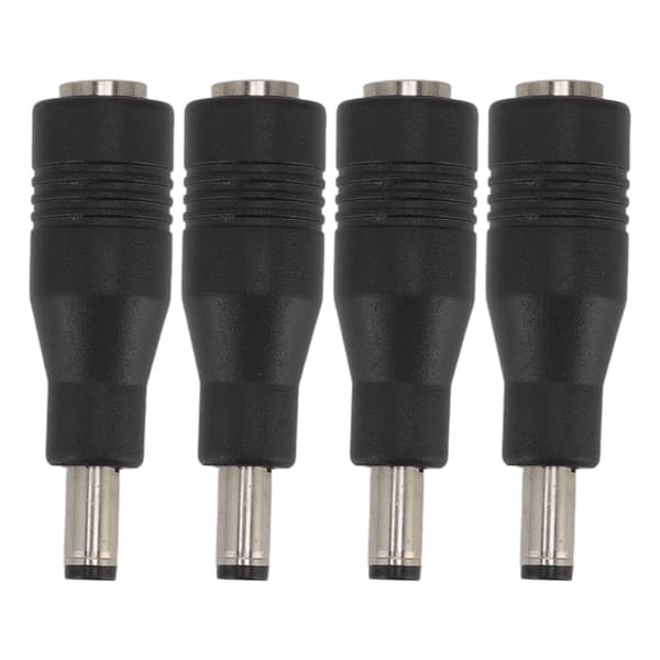 4 stk. DC 6.0x4.4 hun til 5.5x2.1mm han adapter bærbar strømadapter DC strømkonverter