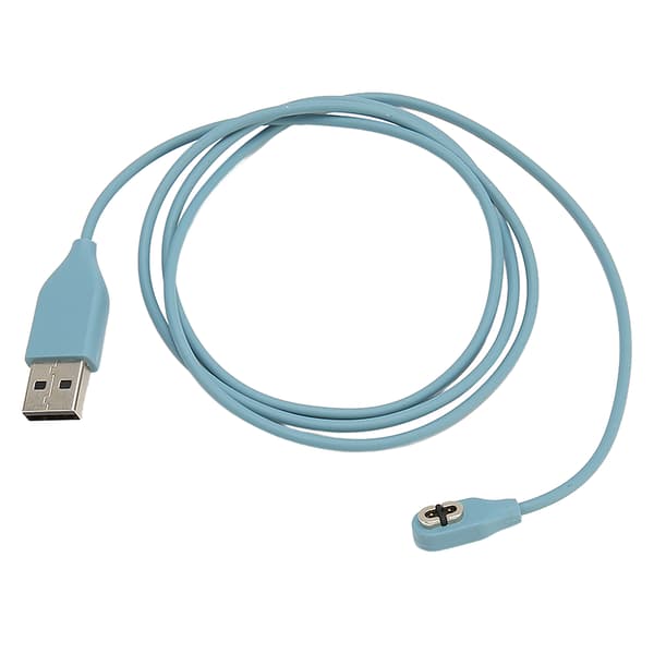 Bluetooth Headset Opladerkabel TPE USB Høretelefon Opladerledning til Aeropex AS800 Erstatning Blå