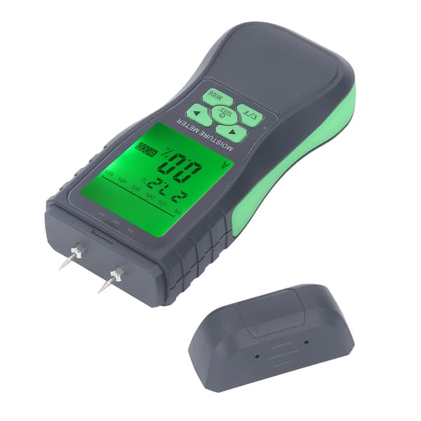 Træfugtighedsmåler Digital LCD-display Fugtdetektor Tester til Træ