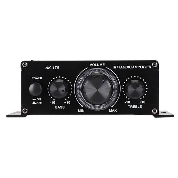 20W+20W 47K Opløsning 12V AK170 Mini Effektforstærker med Lav Forvrængningsgrad til Lyd