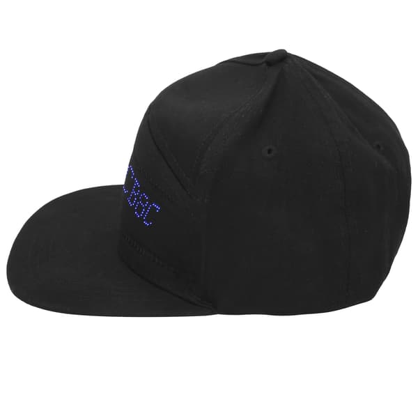 Bomull Plast Keps LED-ljus Redigerbar Cool Hatt för Utomhusfest Scen
