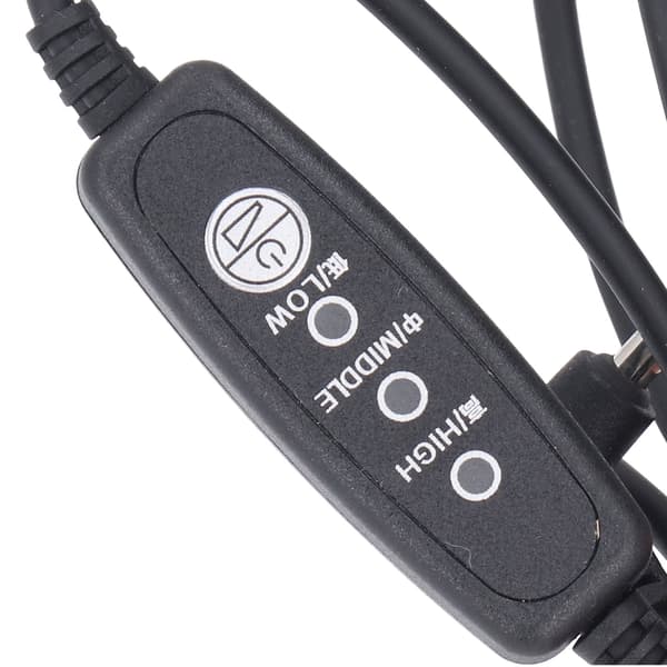 2-pak USB-køleventilator 5V 0,6A børsteløs motor til AC-vest arbejdstøj